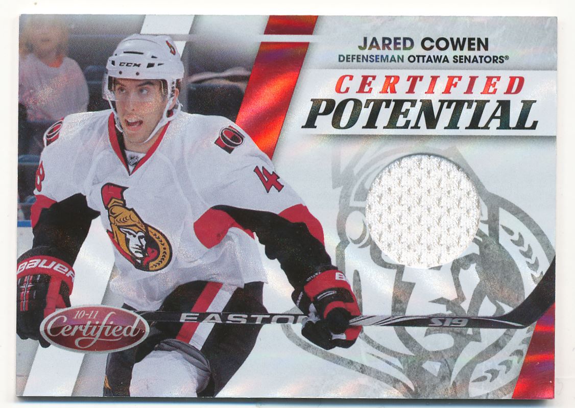 2010-11 Certified Potential Materials #7 Jared Cowen