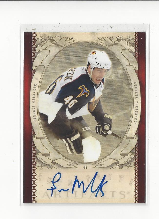 2010-11 Artifacts Autofacts #AFSP Spencer Machacek