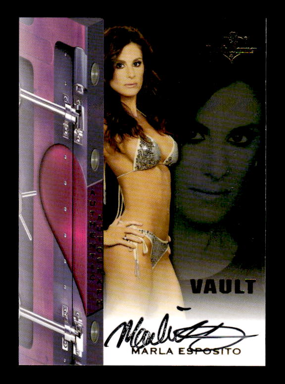 2010 Bench Warmer Vault Autographs #9 Marla Esposito