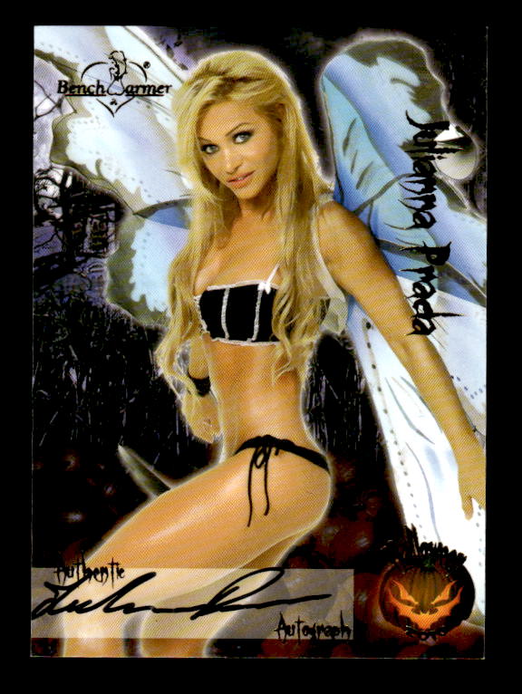 2010 Bench Warmer Vault Halloween Autographs #8 Julianna Prada