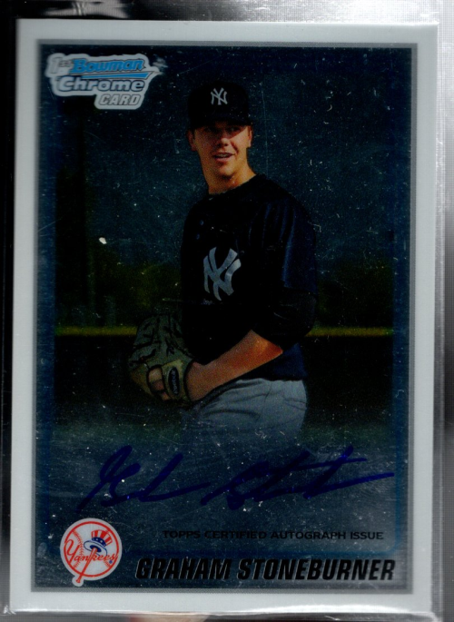A6517- 2010 Bowman Chrome Prospects #BCP208B Graham Stoneburner