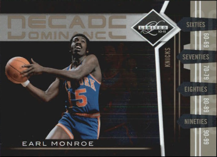2010-11 Limited Decade Dominance #5 Earl Monroe