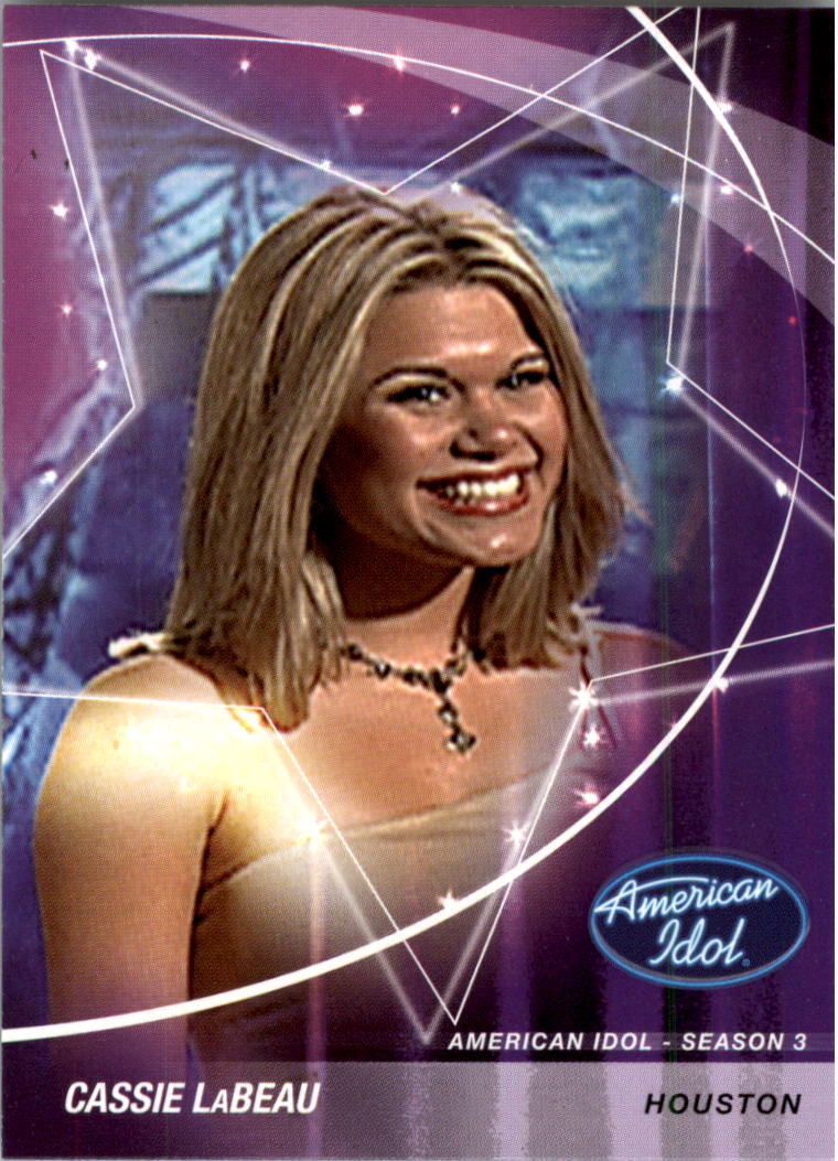 04 American Idol Season Three 36 Cassie Labeau Nm Mt