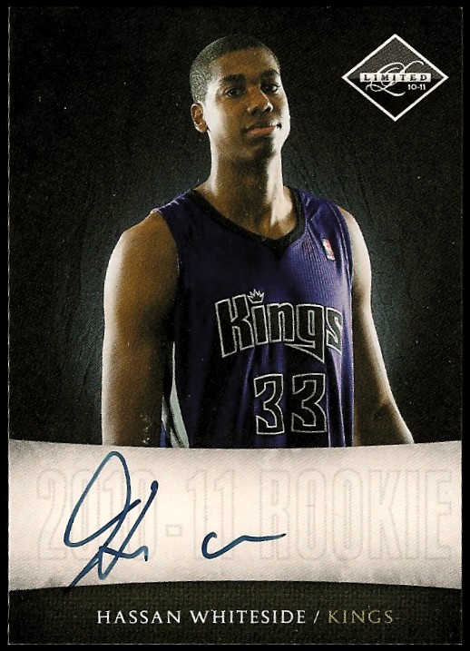 2010-11 Limited Next Day Autographs #19 Hassan Whiteside/95