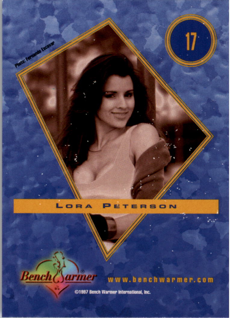 1997 Bench Warmer #17 Lora Peterson back image