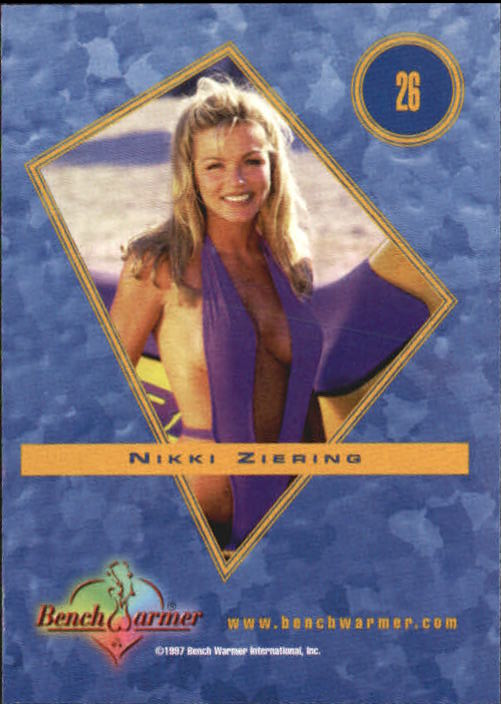 1997 Bench Warmer #26 Nikki Ziering back image