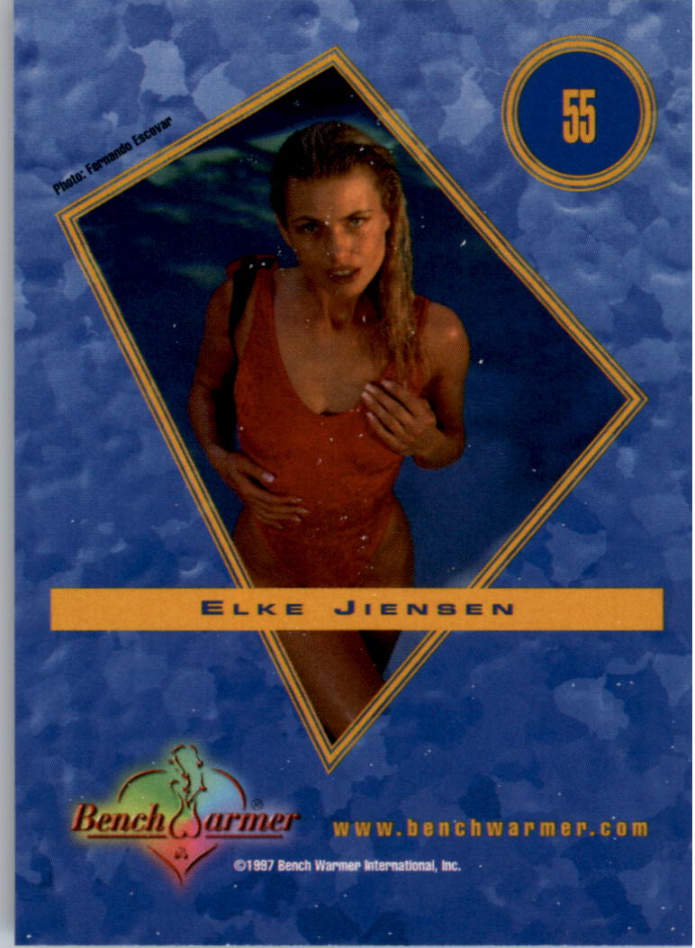 1997 Bench Warmer #55 Elke Jeinson back image