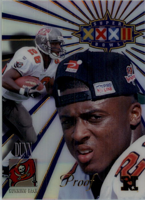 1998 Collector's Edge Super Bowl Card Show Proofs 500 #24 Warrick Dunn