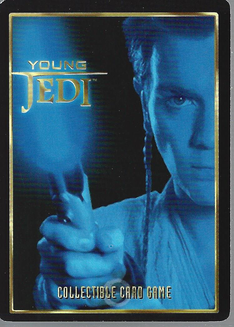 1999 Young Jedi Menace of Darth Maul #22 Gungan Official, Bureaucrat C back image