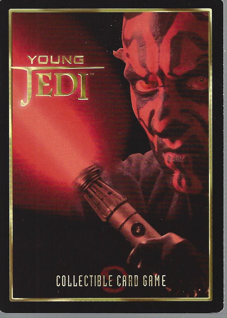 1999 Young Jedi Menace of Darth Maul #77 Gardulla the Hutt, Crime Lord U back image