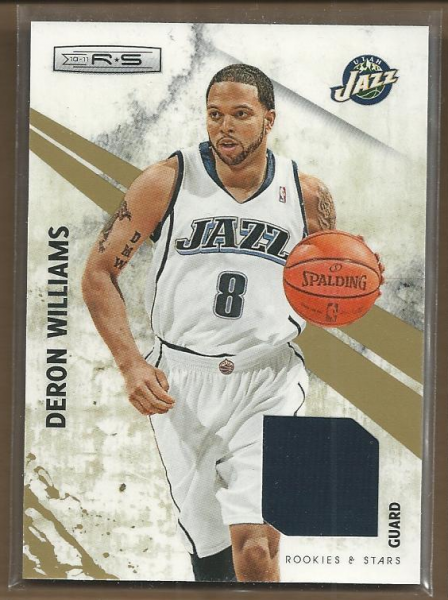 2010-11 Rookies and Stars Gold Materials #80 Deron Williams/299