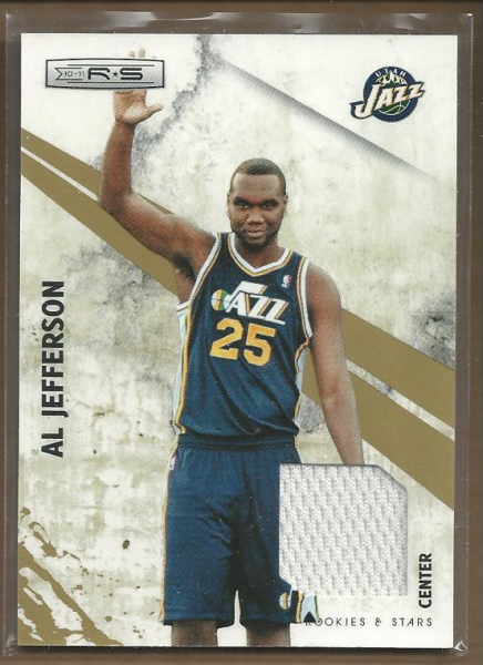 2010-11 Rookies and Stars Gold Materials #81 Al Jefferson/299