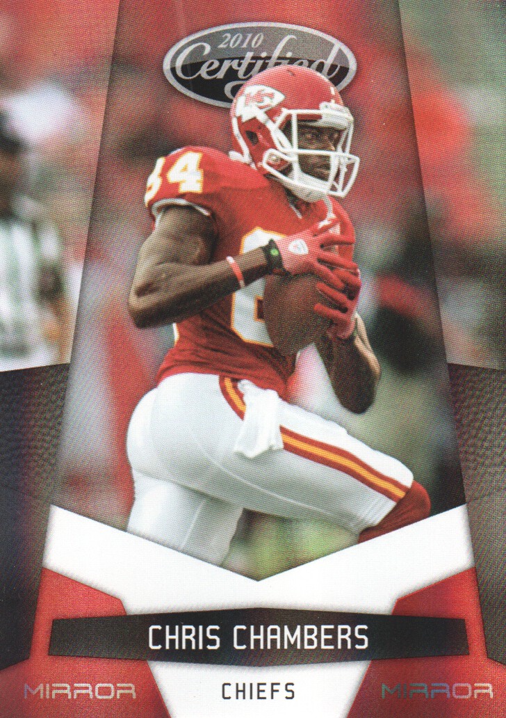 2010 Certified Mirror Red #71 Chris Chambers