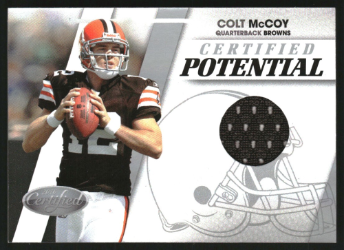2010 Certified Certified Potential Materials #10 Colt McCoy/250