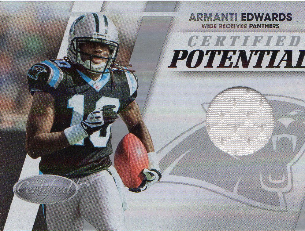 2010 Certified Certified Potential Materials #23 Armanti Edwards/250