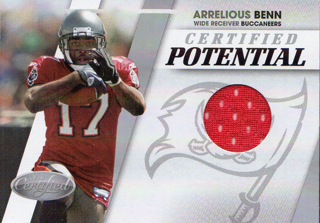 2010 Certified Certified Potential Materials #30 Arrelious Benn/250
