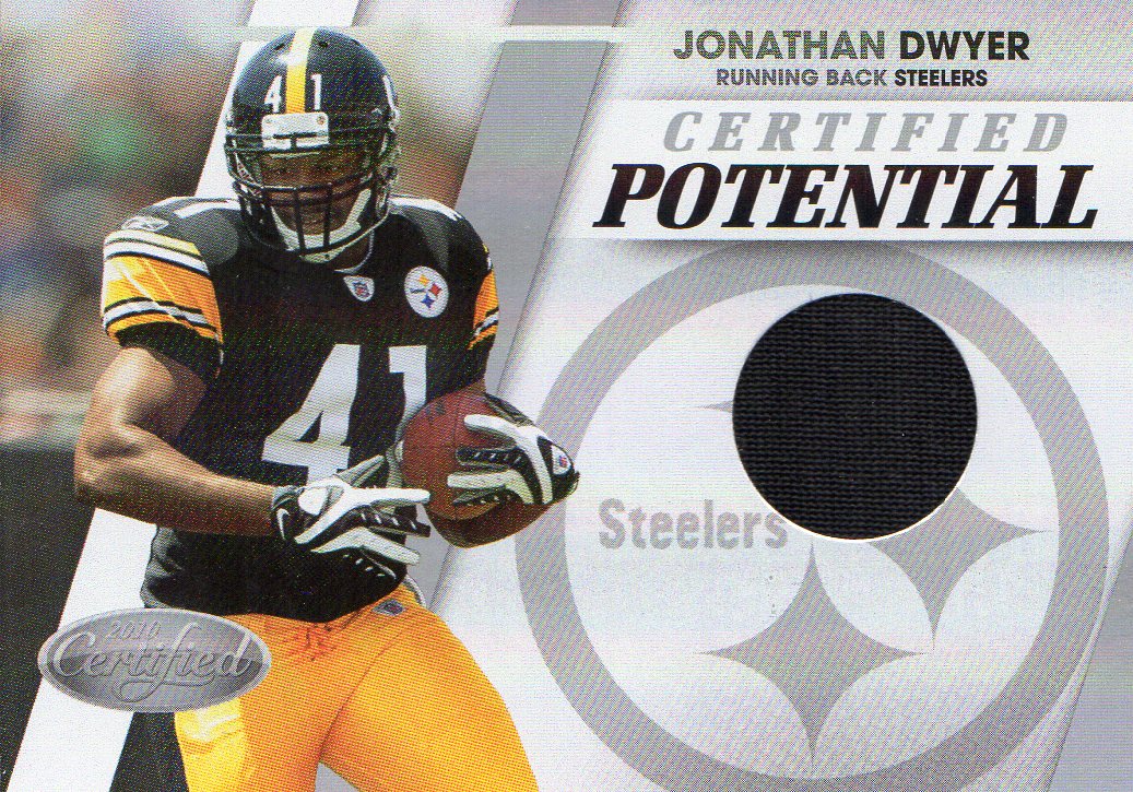 2010 Certified Certified Potential Materials #31 Jonathan Dwyer/250