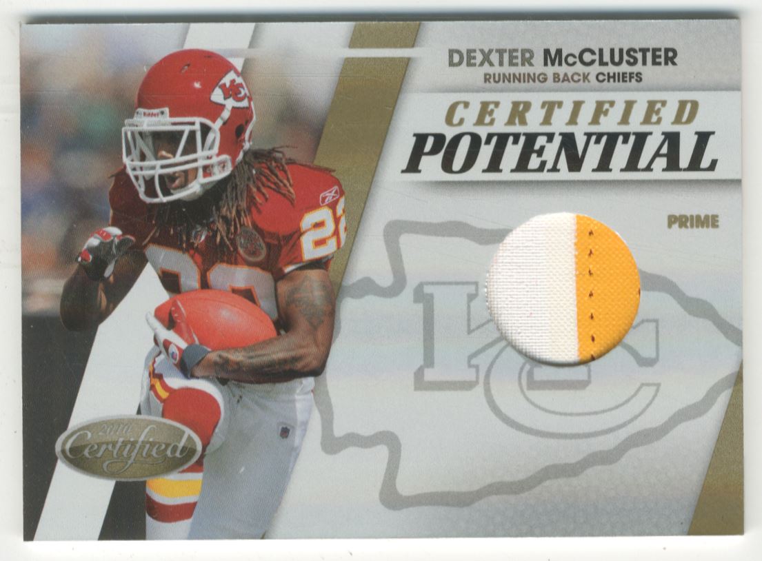 2010 Certified Certified Potential Materials Prime #12 Dexter McCluster