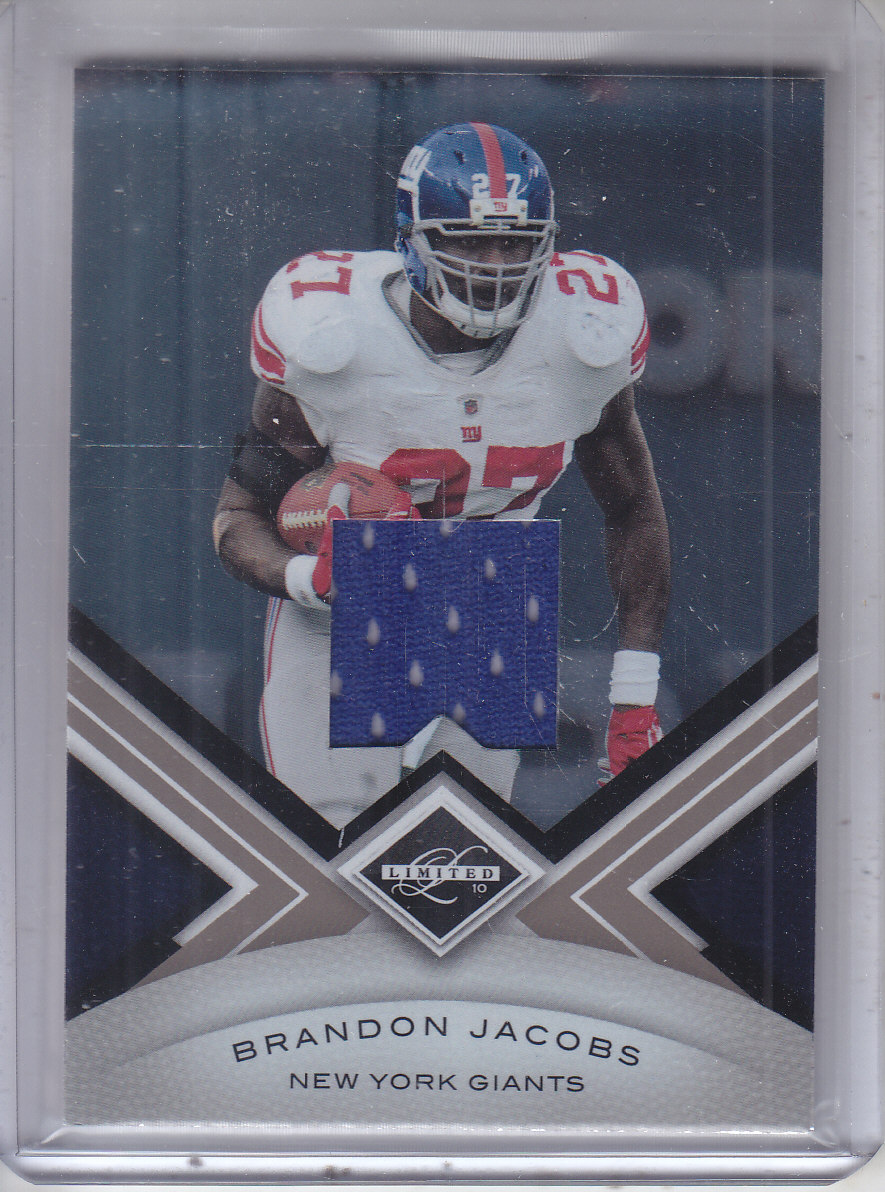 2010 Limited Threads #64 Brandon Jacobs/199