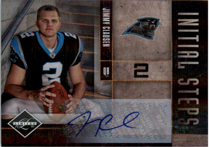 2010 Limited Initial Steps Autographs #31 Jimmy Clausen/99