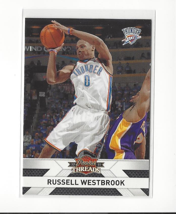 Russell Westbrook cards (2009-2023) Thunder Wizards Rockets Lakers - You Choose - Picture 18 of 133