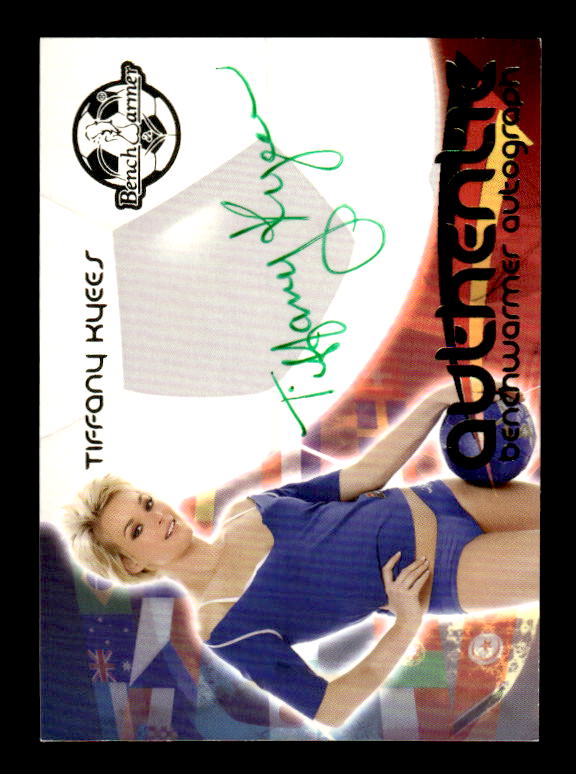 2006 Bench Warmer World Cup Soccer Autographs #15 Tiffany Kyees