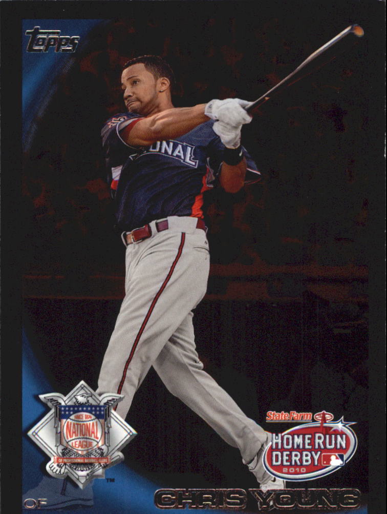 2010 Topps Update Wal-Mart Black Border #US38 Chris Young