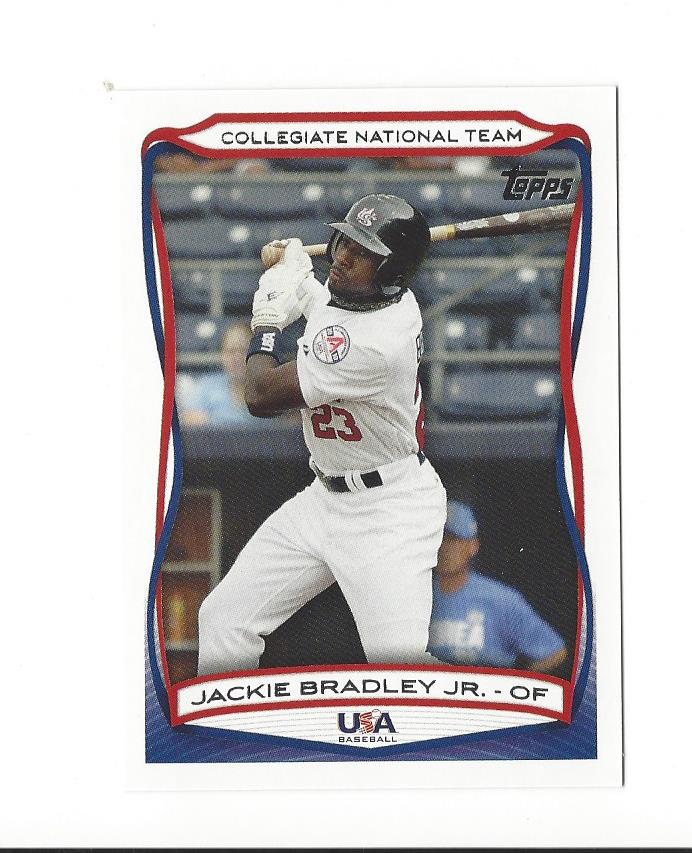 2010 USA Baseball #USA24 Jackie Bradley Jr.