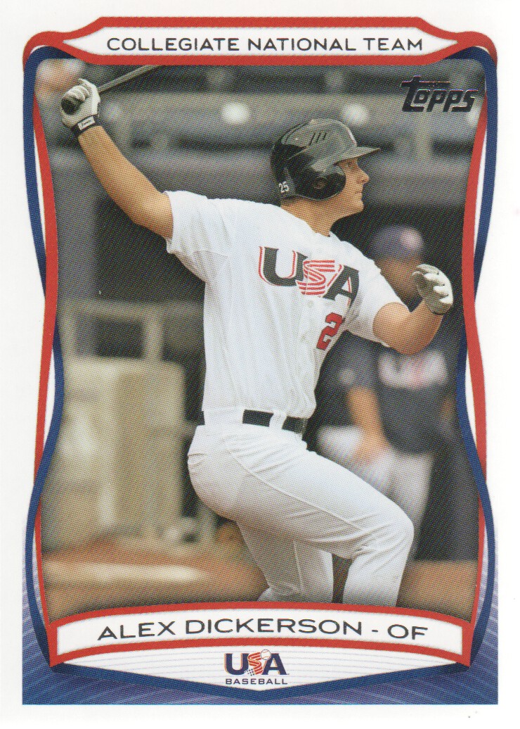2010 USA Baseball #USA26 Alex Dickerson