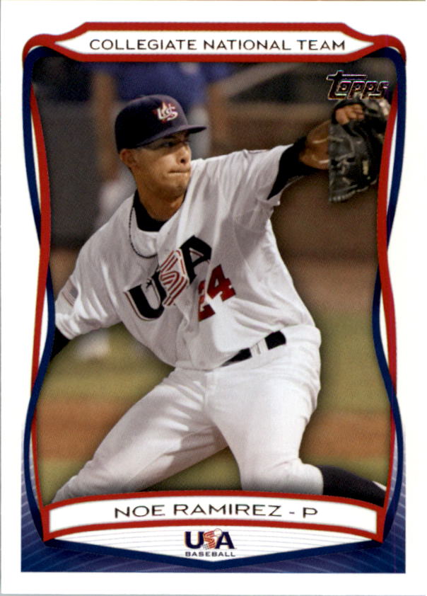 2010 USA Baseball #USA39 Noe Ramirez