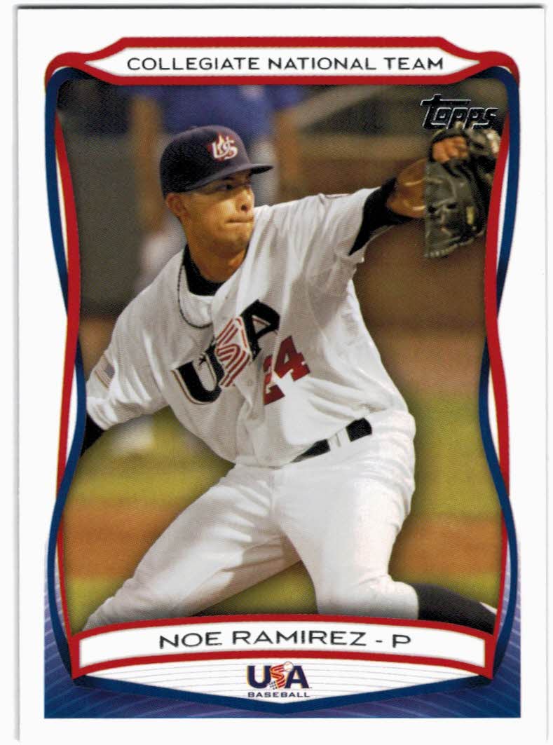 2010 USA Baseball #USA39 Noe Ramirez
