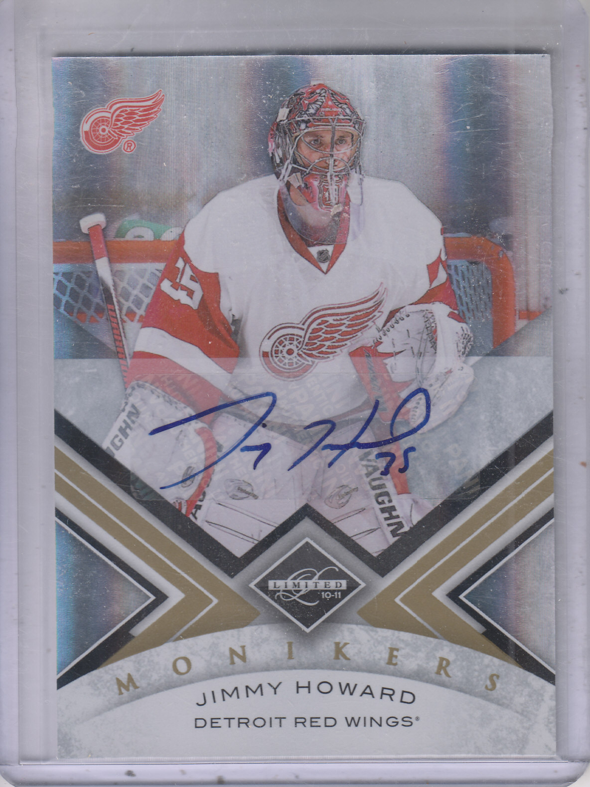 2010-11 Limited Monikers Gold #71 Jimmy Howard