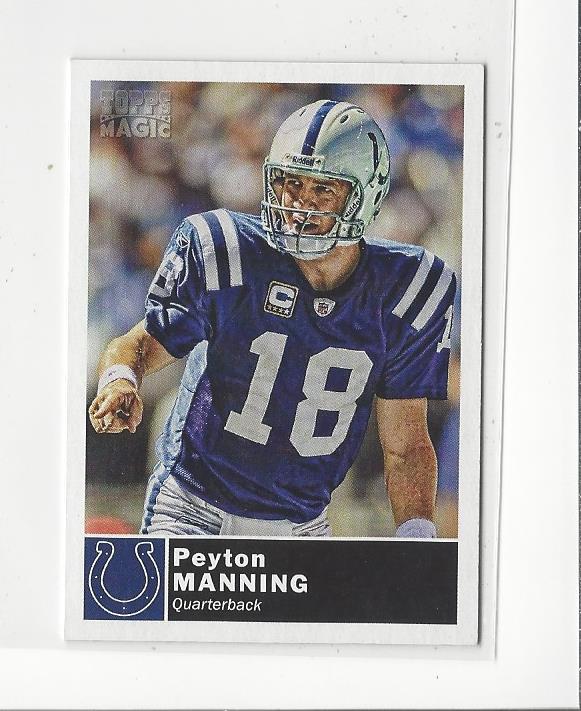 2010 Topps Magic Mini #71 Peyton Manning