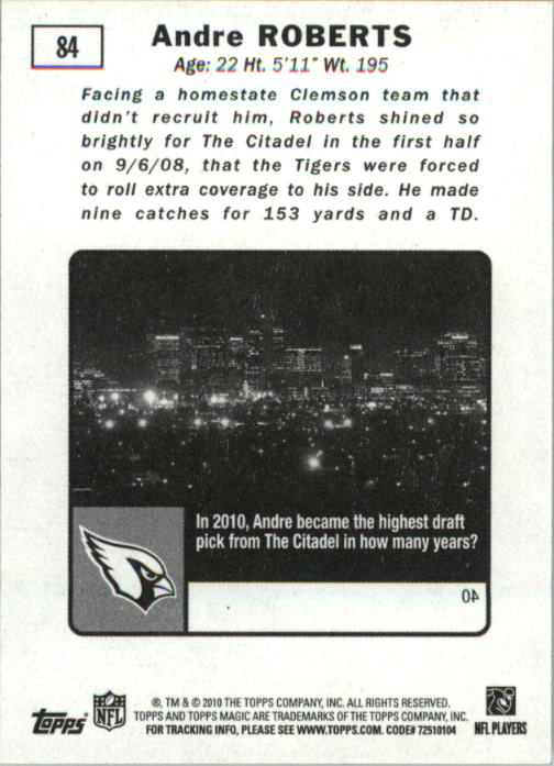 2010 Topps Magic Mini Football Card Pick - Picture 128 of 411