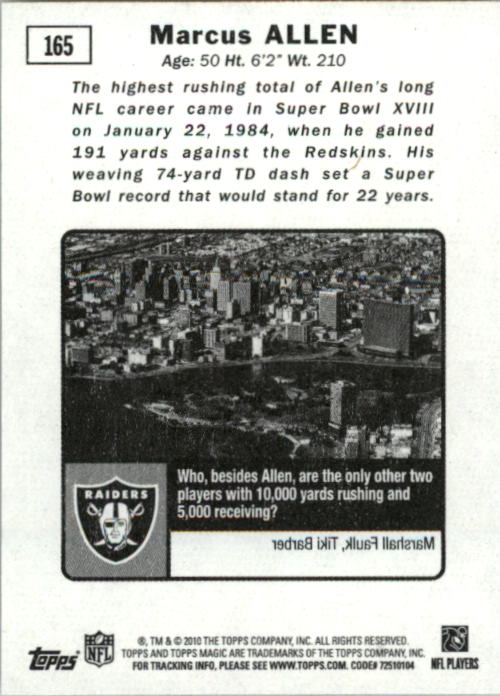 2010 Topps Magic Mini Football Card Pick - Picture 262 of 411