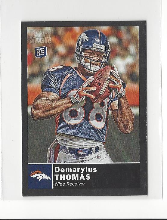 2010 Topps Magic Mini Black #199 Demaryius Thomas