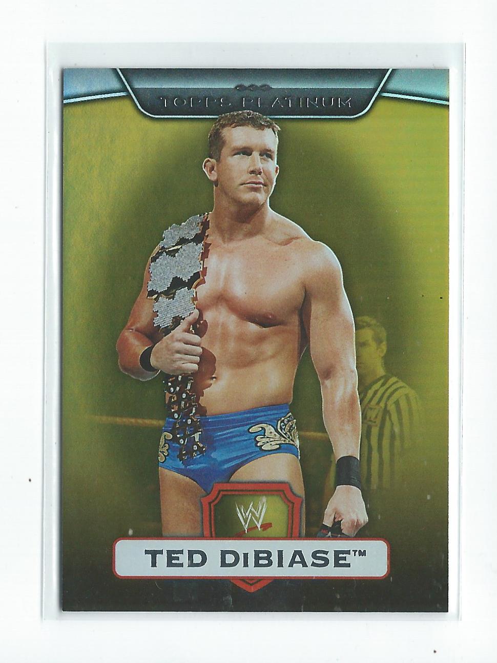 2010 Topps Platinum WWE Gold #42 Ted DiBiase