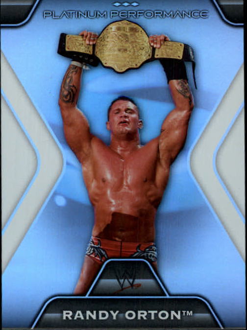 2010 Topps Platinum WWE Platinum Performance #PP4 Randy Orton