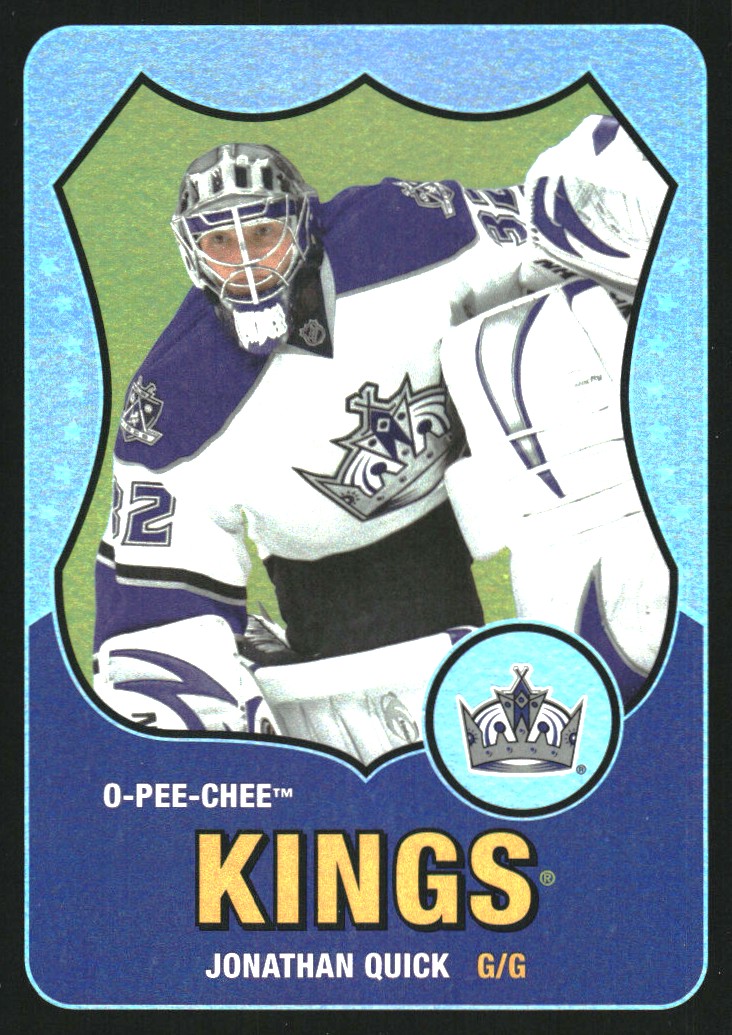 2010-11 O-Pee-Chee Retro Black Rainbow #419 Jonathan Quick