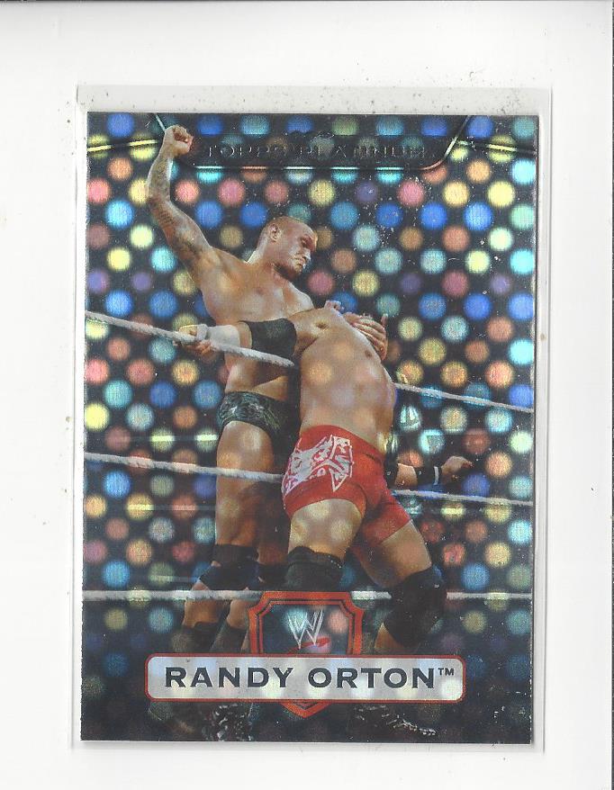 2010 Topps Platinum WWE X-Fractors #97 Randy Orton