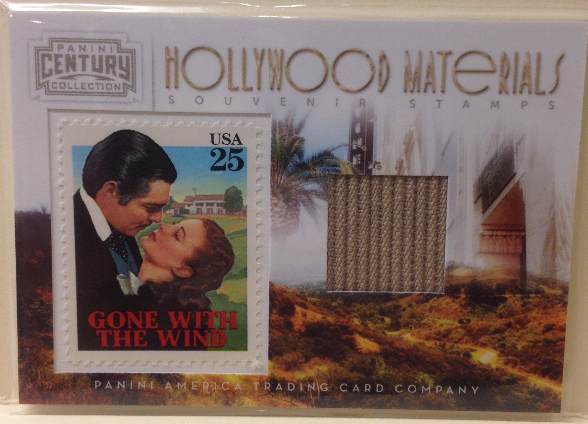 2010 Panini Century Hollywood Materials Stamp Memorabilia #4 Clark Gable/250