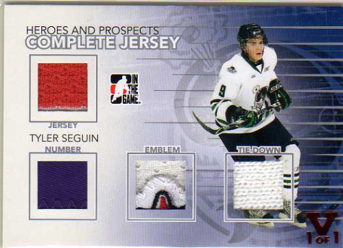 2010-11 ITG Heroes and Prospects Complete Jersey Silver #CJ05 Tyler Seguin