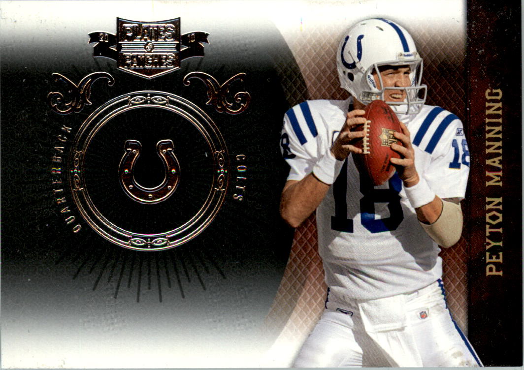 2010 Panini Plates and Patches Silver #41 Peyton Manning