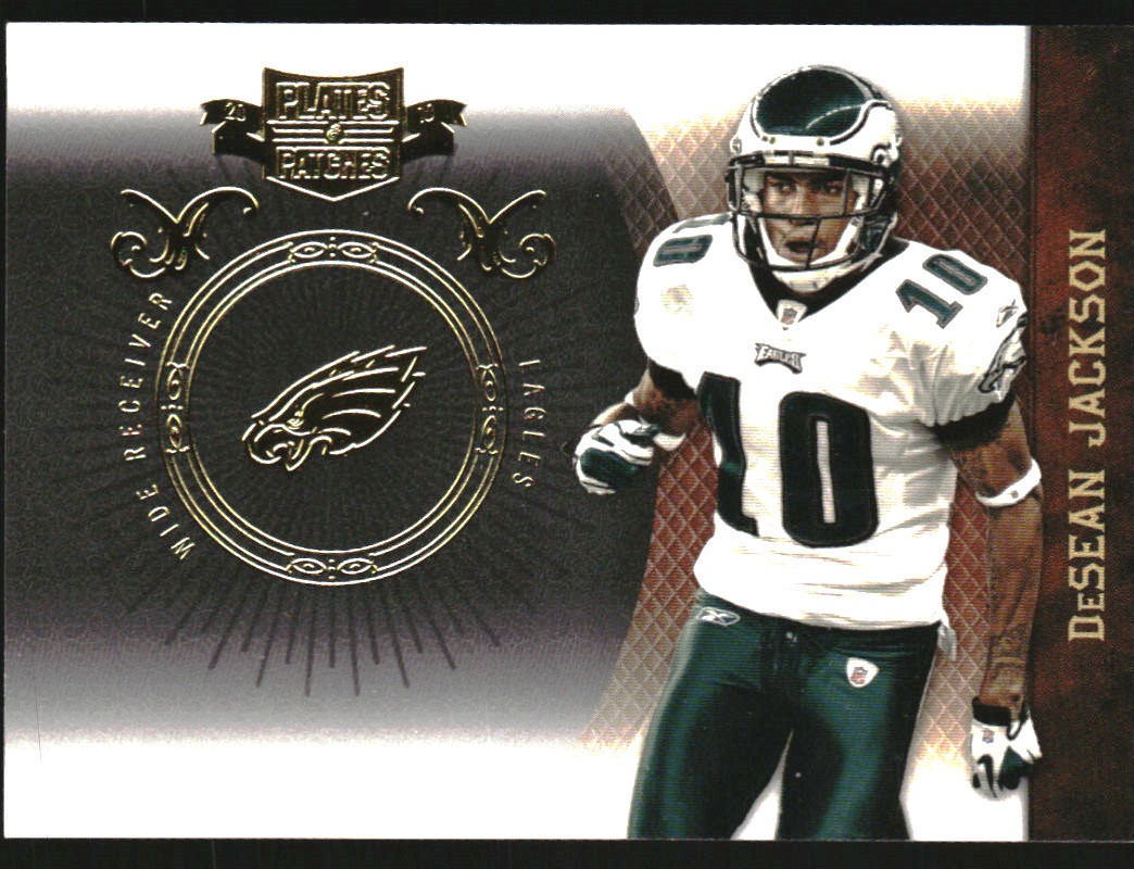 2010 Panini Plates and Patches Gold #72 DeSean Jackson