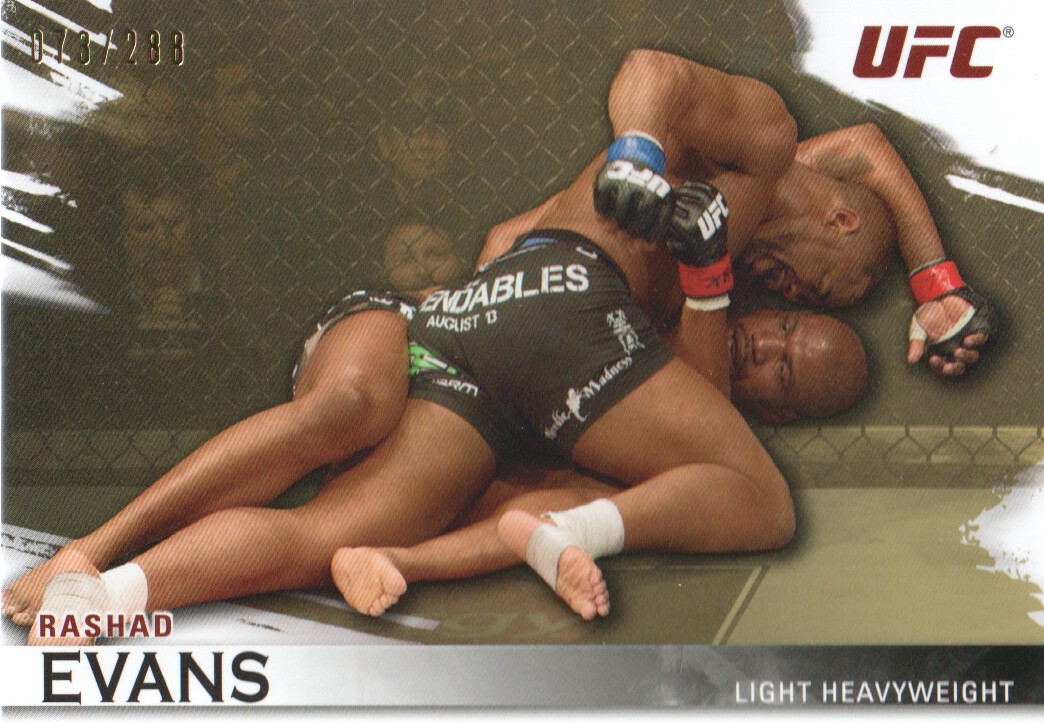 2010 Topps UFC Knockout Gold #21 Rashad Evans