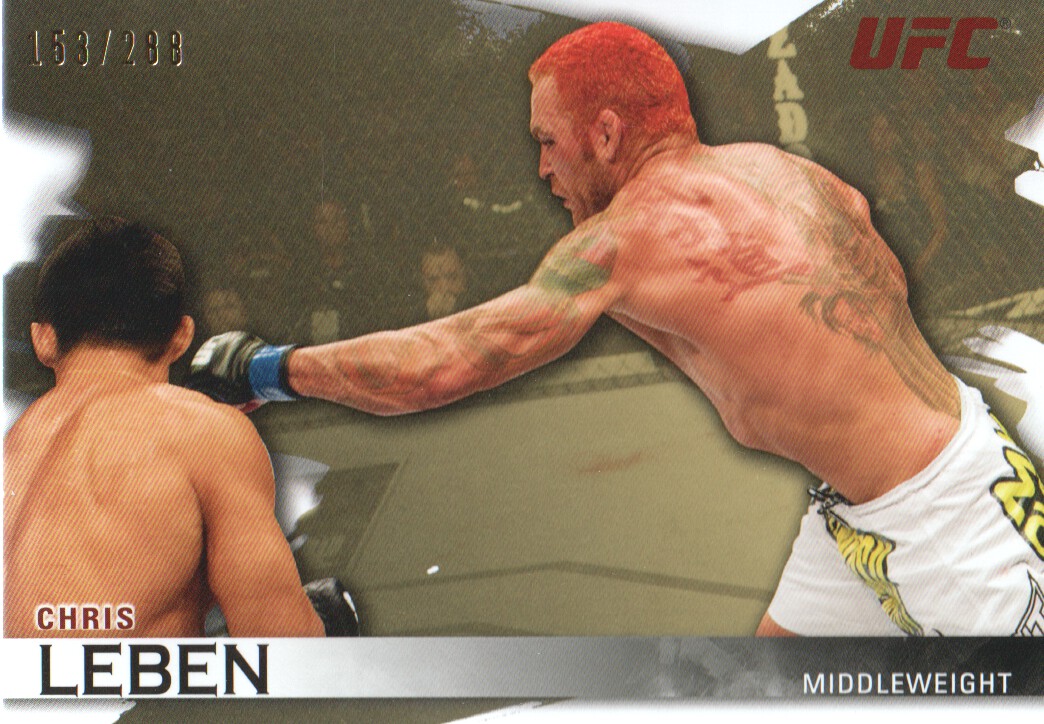 2010 Topps UFC Knockout Gold #57 Chris Leben