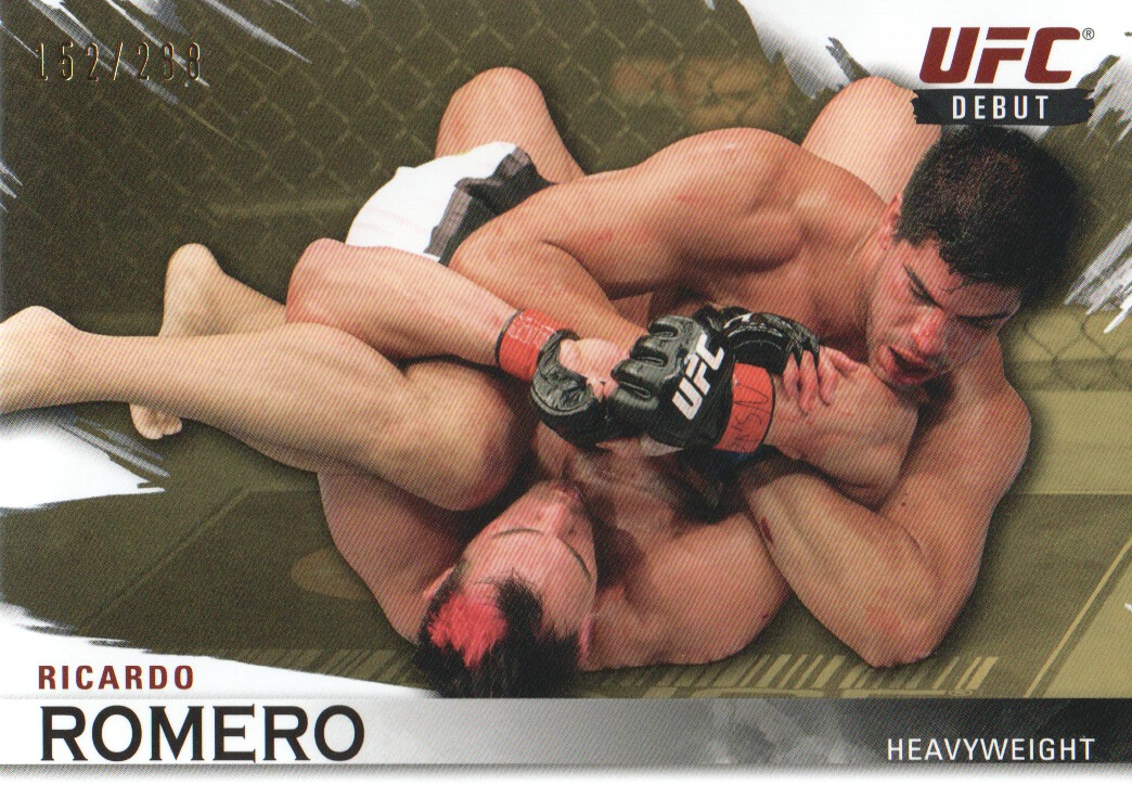 2010 Topps UFC Knockout Gold #146 Ricardo Romero