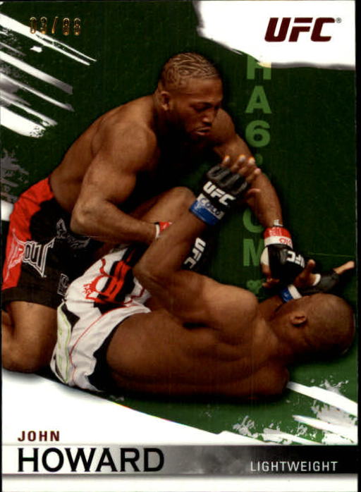 2010 Topps UFC Knockout Green #102 John Howard