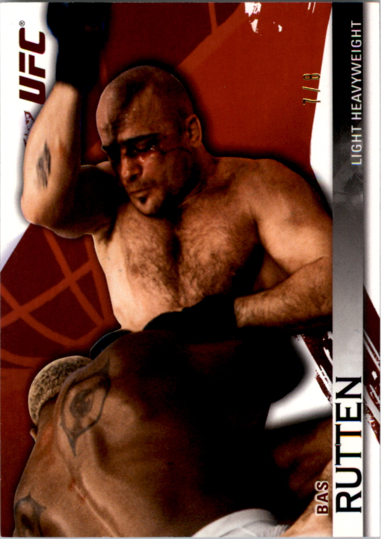 2010 Topps UFC Knockout Red #8 Bas Rutten