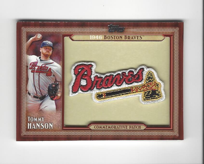 2011 Topps Commemorative Patch #THA Tommy Hanson